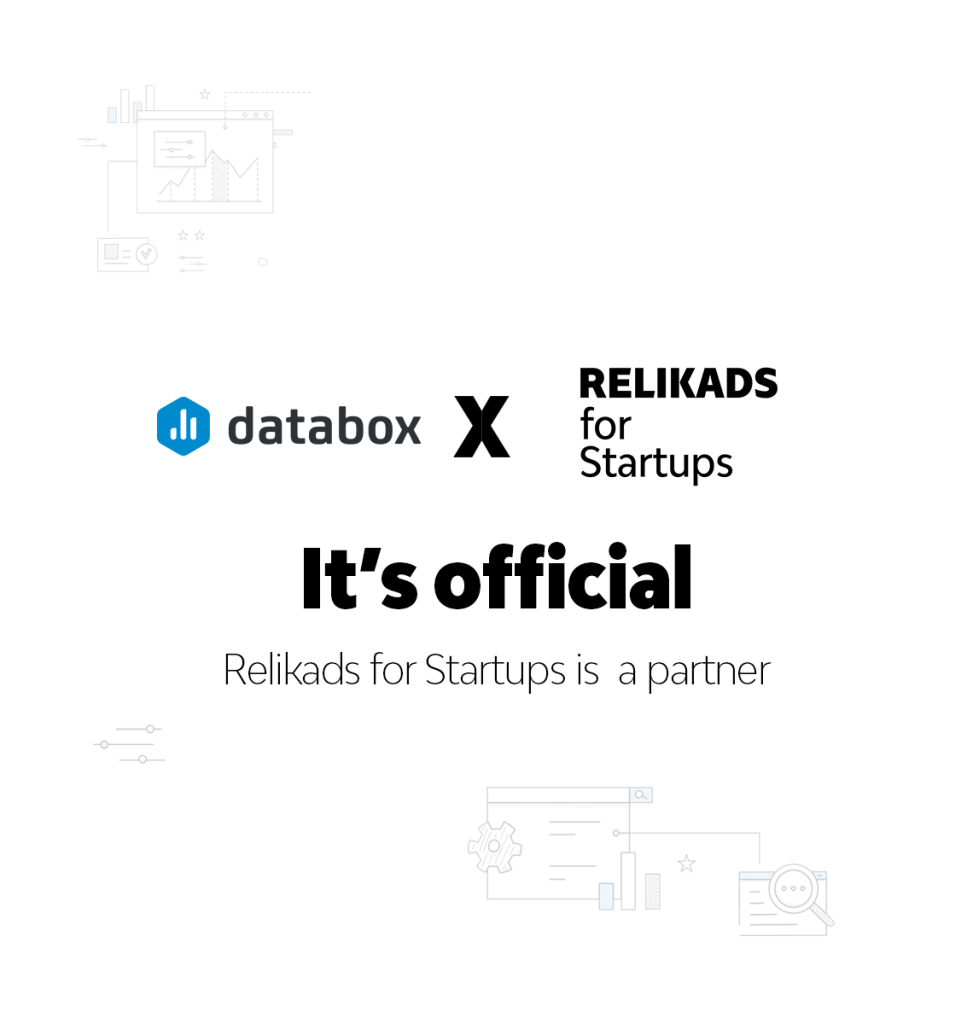 Relikads for Startups Partners with Databox to Empower Founders with Data-Driven Insights