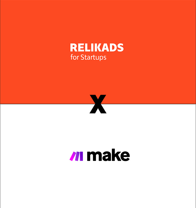 Relikads for Startups Partners with Make.com